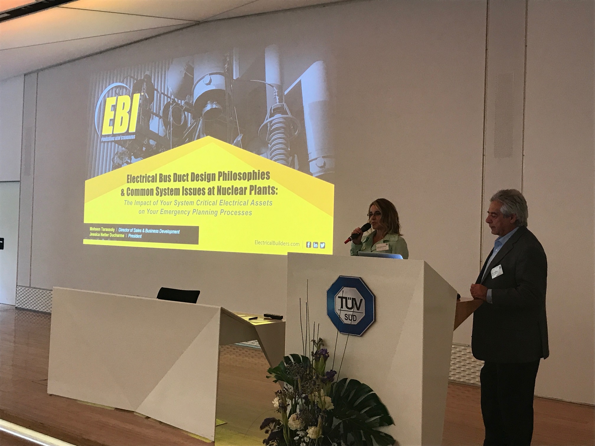 EBI Presents At The International Emergency Power Systems At