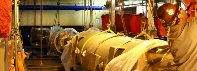 Isolated Phase Bus Installation  Quad Cities Nuclear Power Station  Electrical Builders, Inc