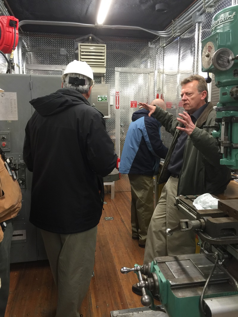 Inside the Mobile Fabrication Unit