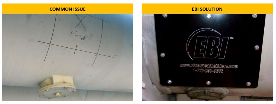 Welded Inspection Ports