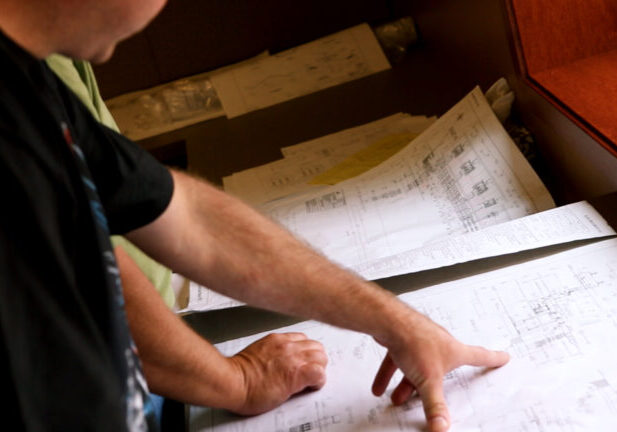 Looking Over Plans